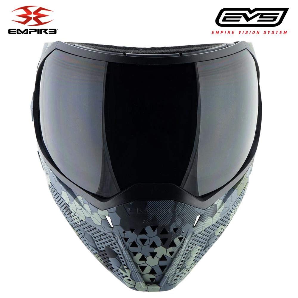 Empire Empi-21 Full Face Airsoft Mask - Tactical Paintball Goggles with Anti-Fog Lens for Airsoft, Paintball & Outdoor Sports | Perfect for CQB, MilSim & Airsoft Battles