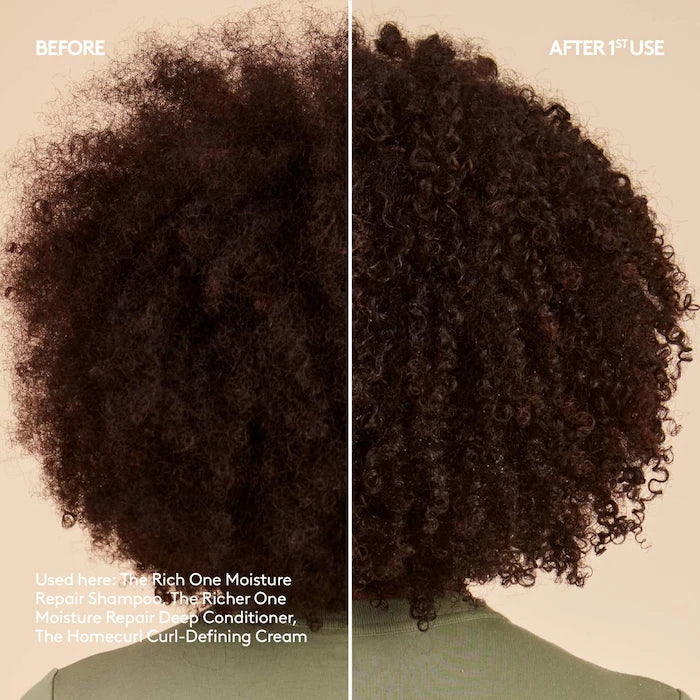 Fenty Beauty The Homecurl Curl Defining Styling Cream for Curly Hair - Hydrating & Frizz Control Styling Cream for Defined Curls & Waves, Perfect for Daily Styling & Special Occasions