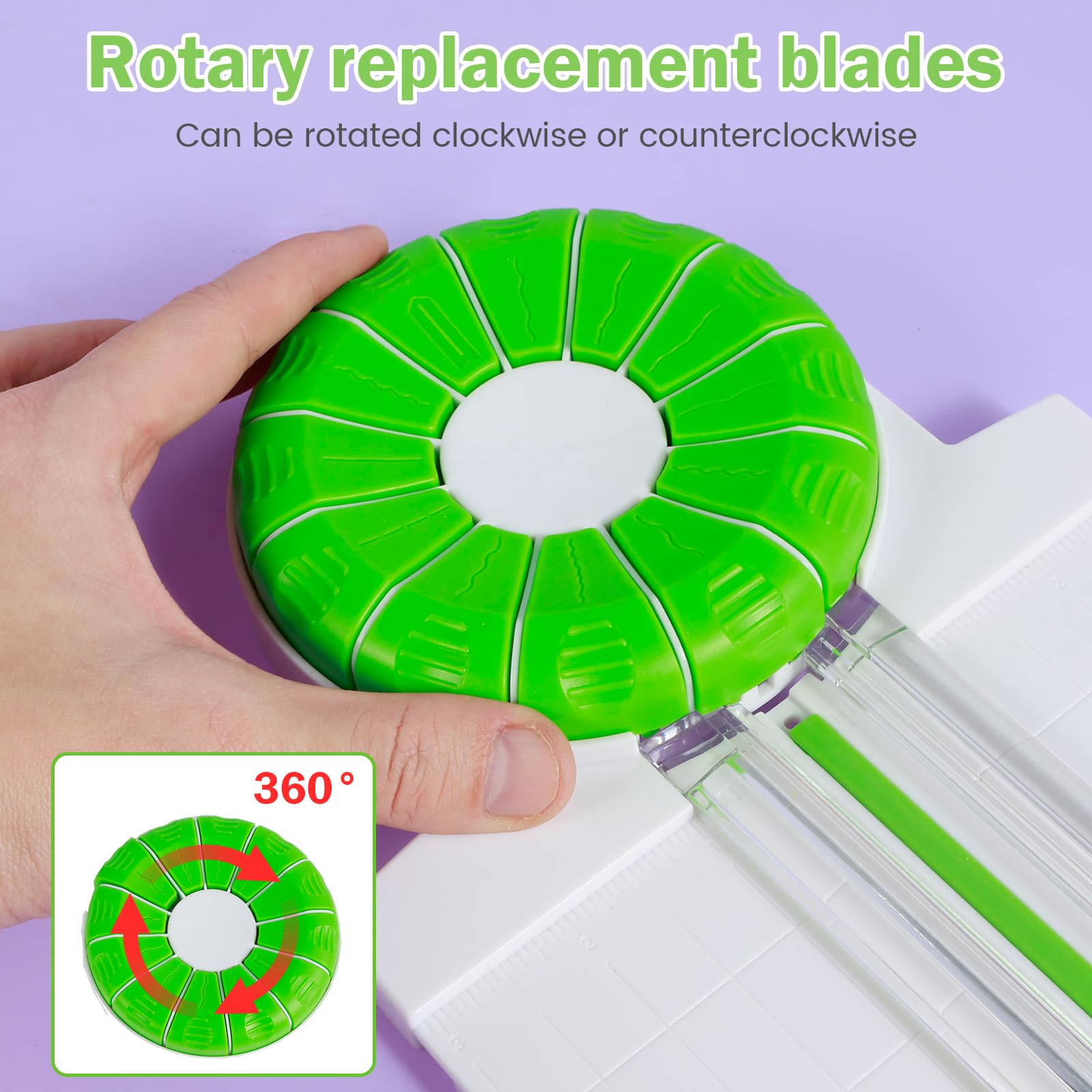 12-in-1 Multifunctional Paper Trimmer & Cutter - 18.2