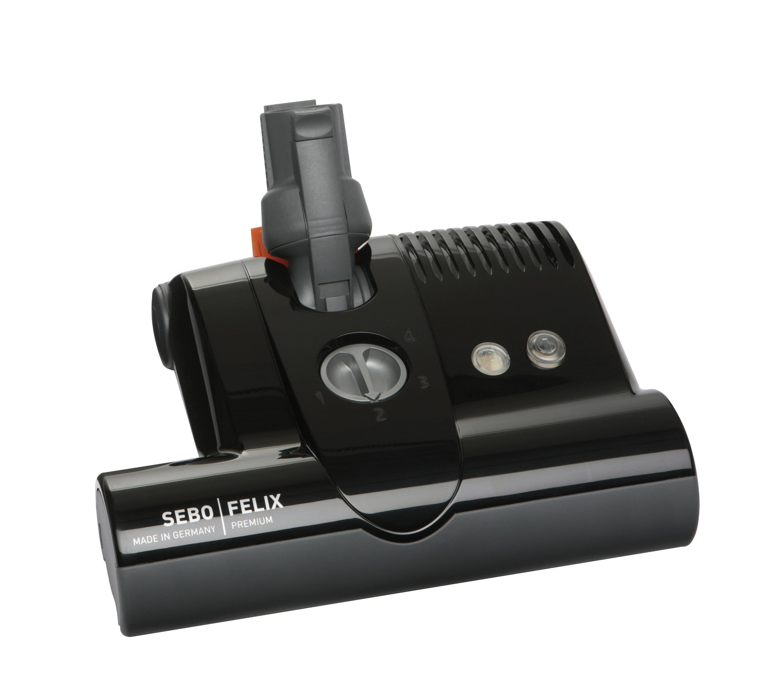 SEBO ET-1 Platinum Electric Carpet Brush | Premium Plastic Carpet Cleaner Attachment | Black | Ideal for Deep Cleaning Carpets & Upholstery at Home