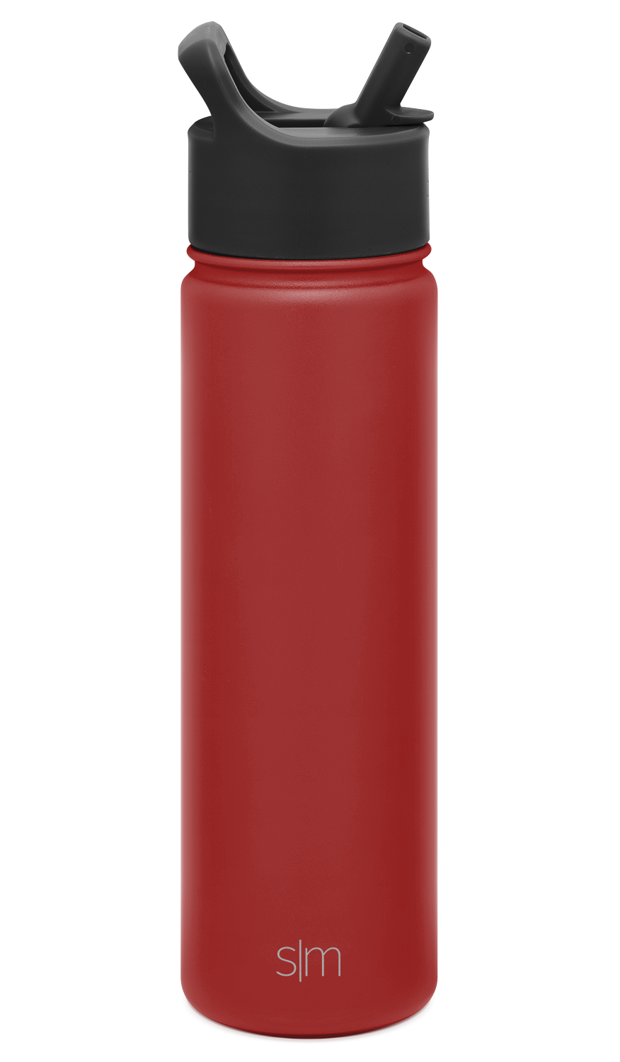 Summit Insulated Water Bottle with Straw Lid - Leakproof Stainless Steel Thermos for Hiking, Gym & Outdoor Activities