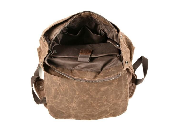 Durable Canvas Convertible Backpack Rucksack - Stylish & Versatile Travel Bag for Men & Women | Perfect for Hiking, Commuting & College Campus Use
