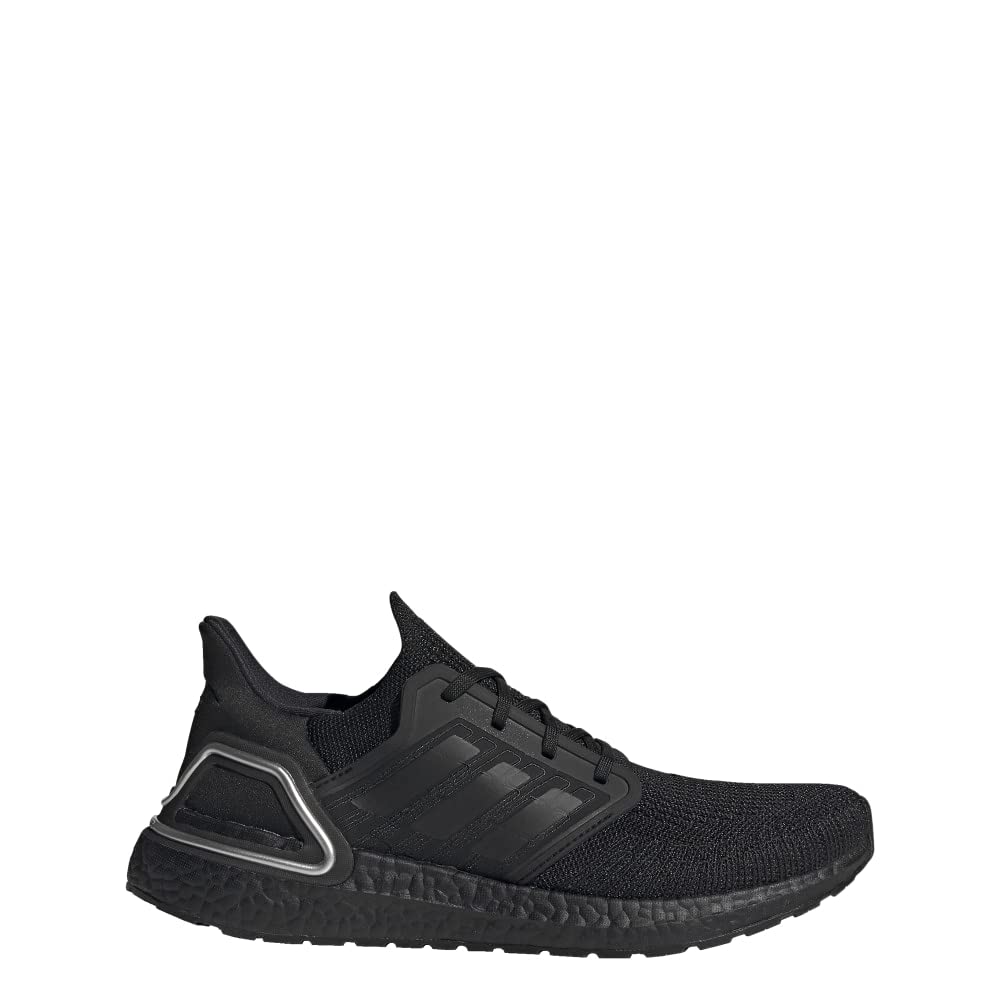 Adidas Men's Ultraboost 20 Running Shoes - Black | Lightweight Cushioned Sneakers for Jogging & Gym Workouts