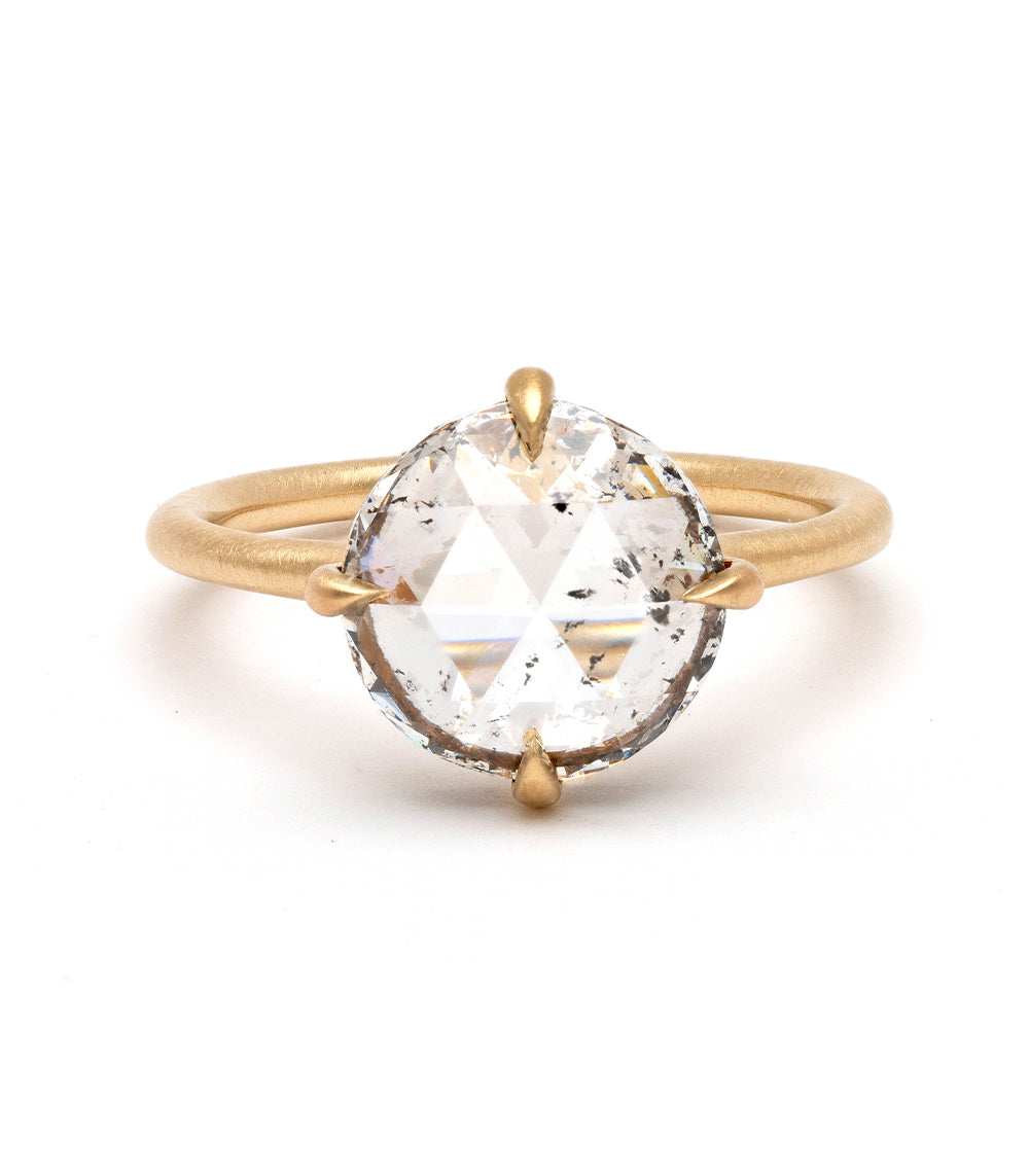 Billie 2.25Ct Rose Cut Salt & Pepper Diamond Wedding Ring – Unique Vintage Engagement Ring for Women, Ethical Conflict-Free Diamond Jewelry – Perfect for Proposals, Anniversaries & Special Occasions
