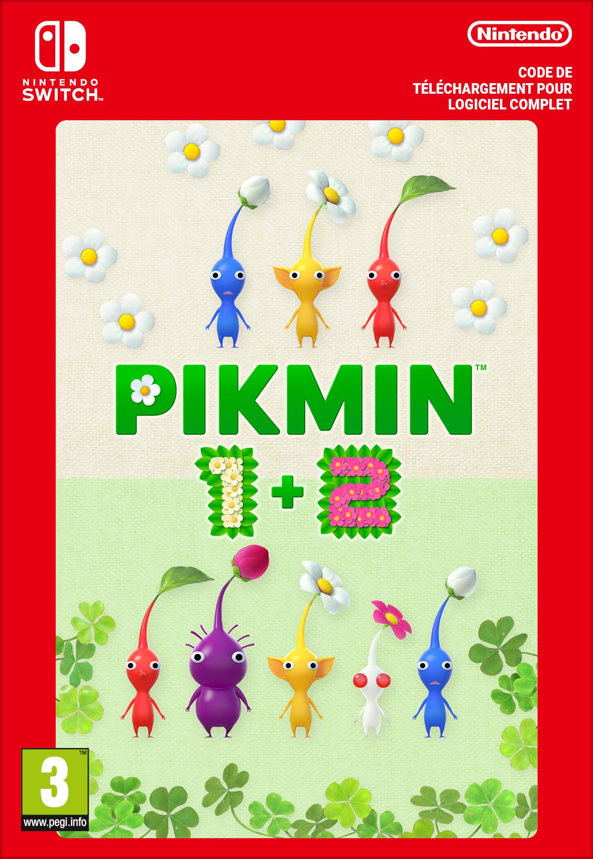 Pikmin 1+2 Standard Edition - Nintendo Switch Game Download Code | Adventure Strategy Game for Family & Kids Gaming Night