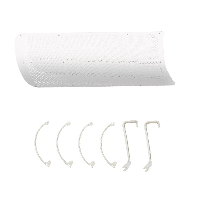 Adjustable Air Conditioner Deflector Vent - Anti Direct Blow Baffleless AC Cover, Retractable Wind Shield for Home Cooling (Size C) - Perfect for Bedrooms, Living Rooms & Offices to Redirect Cool Air Comfortably