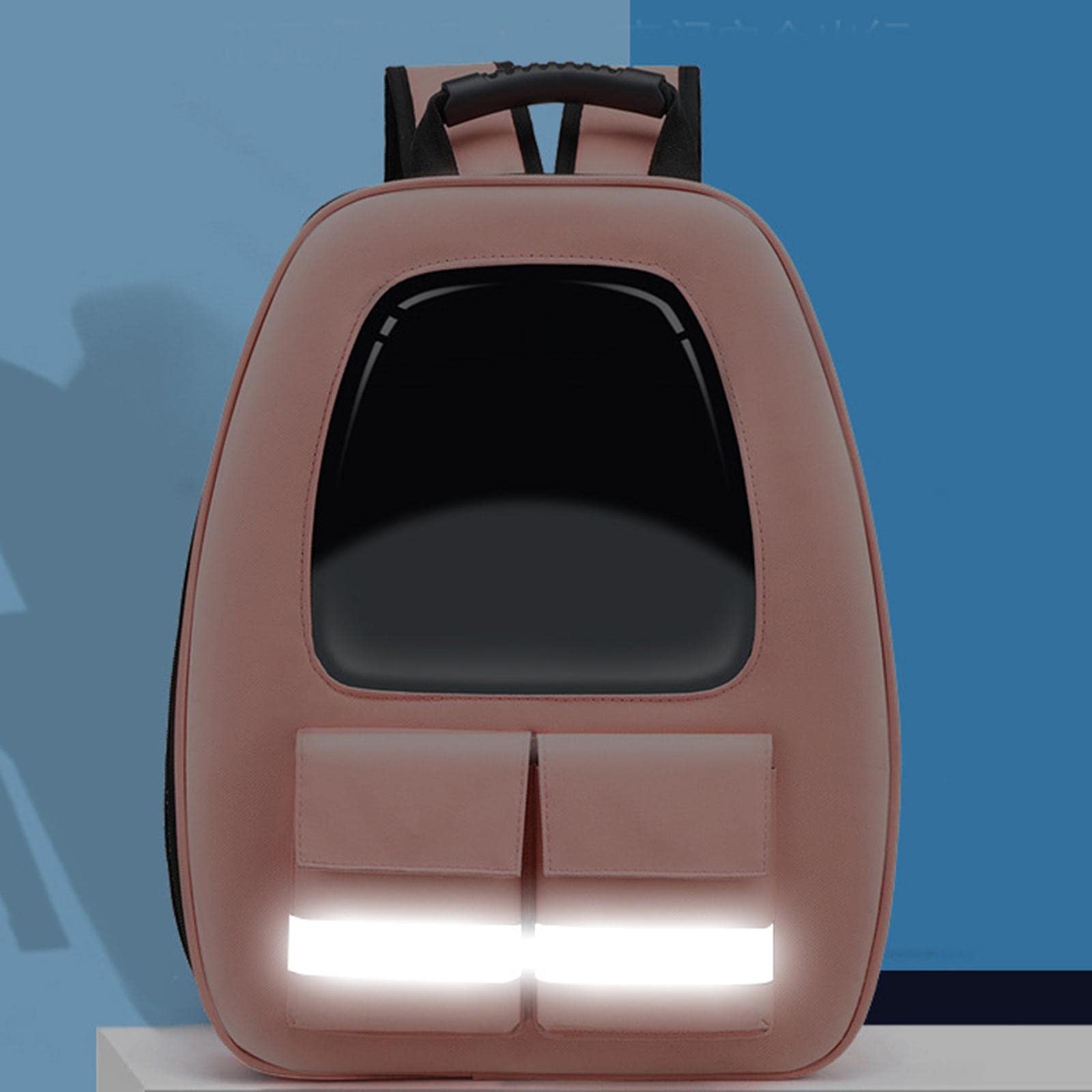 Enakshi Airline Approved Cat Carrier Backpack - Transparent Pet Travel Backpack for Small Dogs & Cats, Lightweight & Durable for Outdoor Adventures, Hiking, Camping & Road Trips