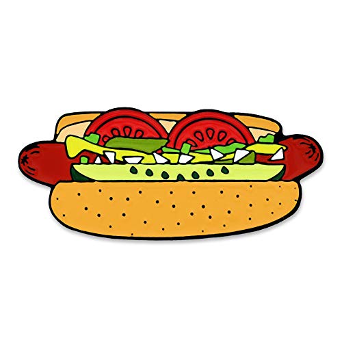 Hot Dog Black Dye Plated