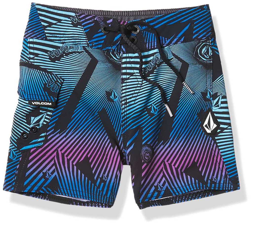 Volcom Boys' Mod Tech Quick-Dry Swim Trunks - UPF 50+ Sun Protection Board Shorts for Big Boys & Toddlers - Perfect for Beach, Pool & Summer Water Sports
