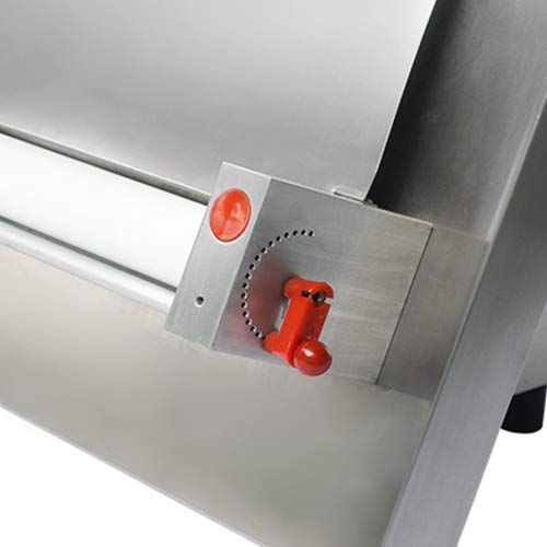 12 Inch Commercial Dough Sheeter Machine - Single Roller Pizza Dough Press & Pasta Maker with ETL Certification | Perfect for Pizzerias, Bakeries & Italian Restaurants