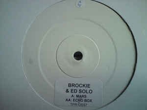 Brockie & Ed Solo - Mars / Echo Box Vinyl Record | Drum & Bass Music for DJs & Collectors | Perfect for Clubs, Home Listening & Music Production