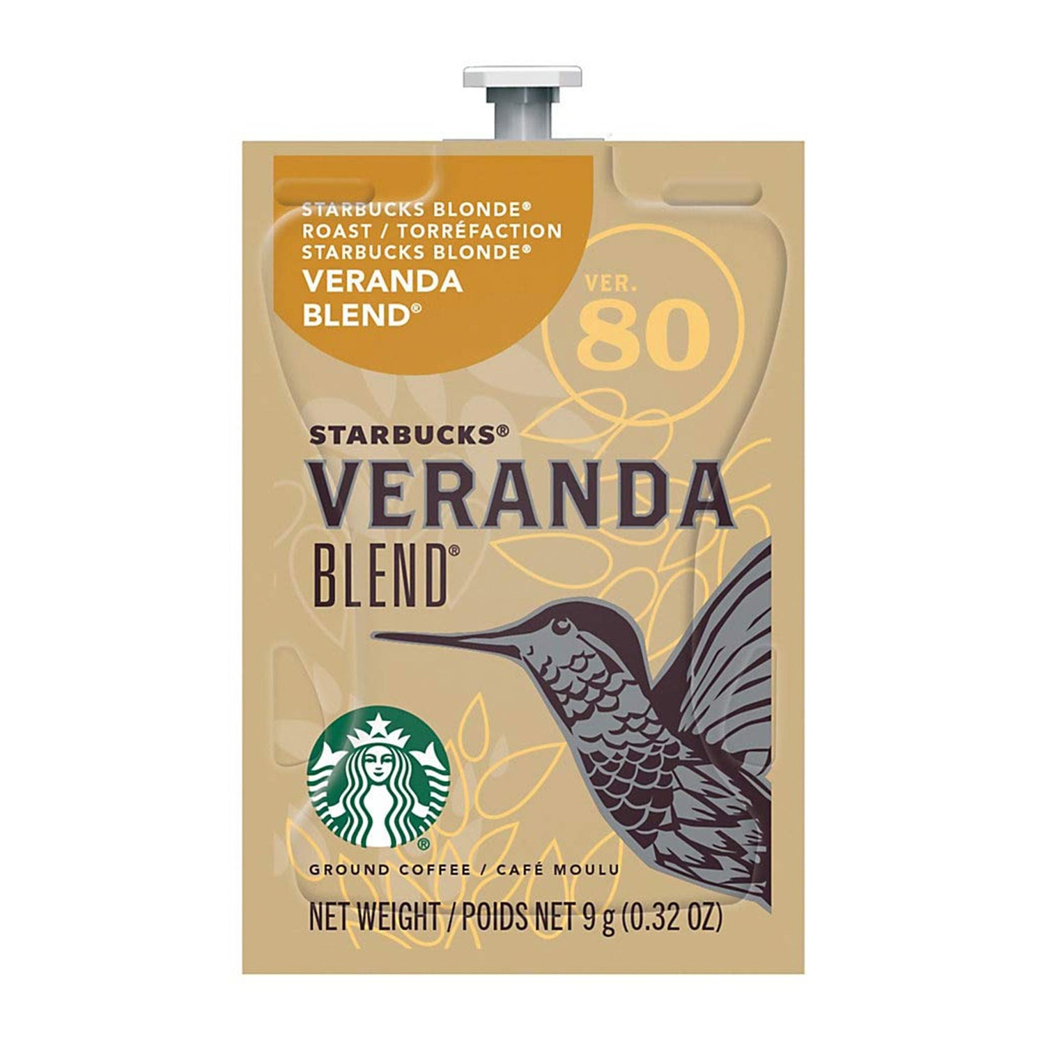 Starbucks Veranda Blend Coffee Freshpacks - 19 Count or 76 Case - Premium Light Roast Coffee Pods for Keurig Brewers - Perfect for Home, Office & Morning Coffee Routine