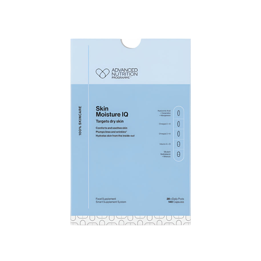Advanced Nutrition Programme Skin Moisture IQ Supplement - Hydrating Skin Care Formula for Dry Skin - Supports Healthy Skin Barrier - Perfect for Daily Skincare Routine & Travel Essentials