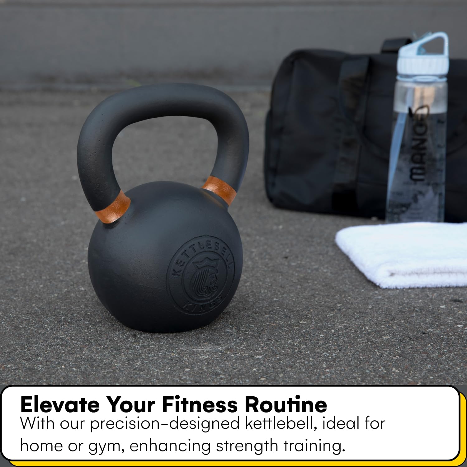 Powder Coated Kettlebell Weights 9-97 lbs - Premium Strength Training Kettlebells for Men & Women - Durable Home Gym Equipment for CrossFit, HIIT & Functional Training - Perfect for Weightlifting, Cardio & Full-Body Workouts