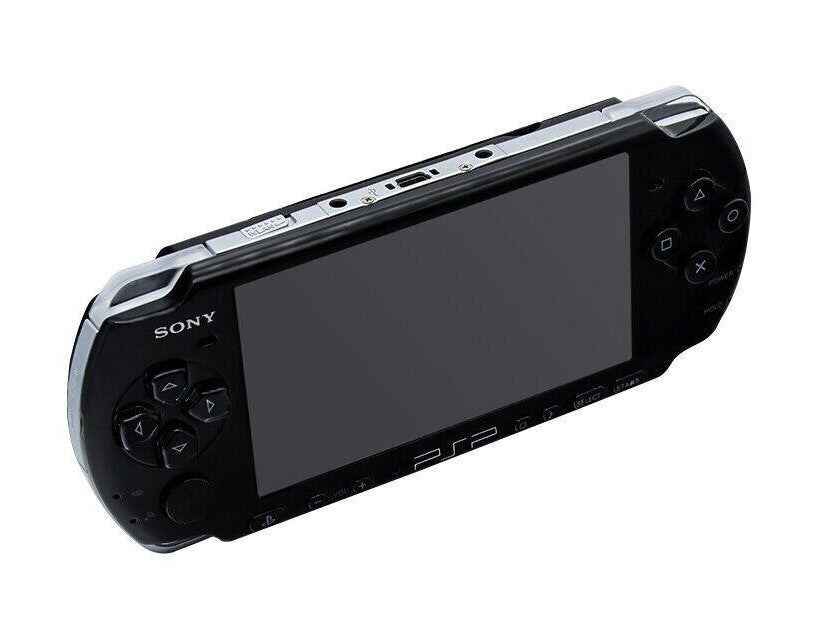 Sony PlayStation Portable PSP 2000 Console - Piano Black | Portable Gaming for Travel, Commute & Home Entertainment