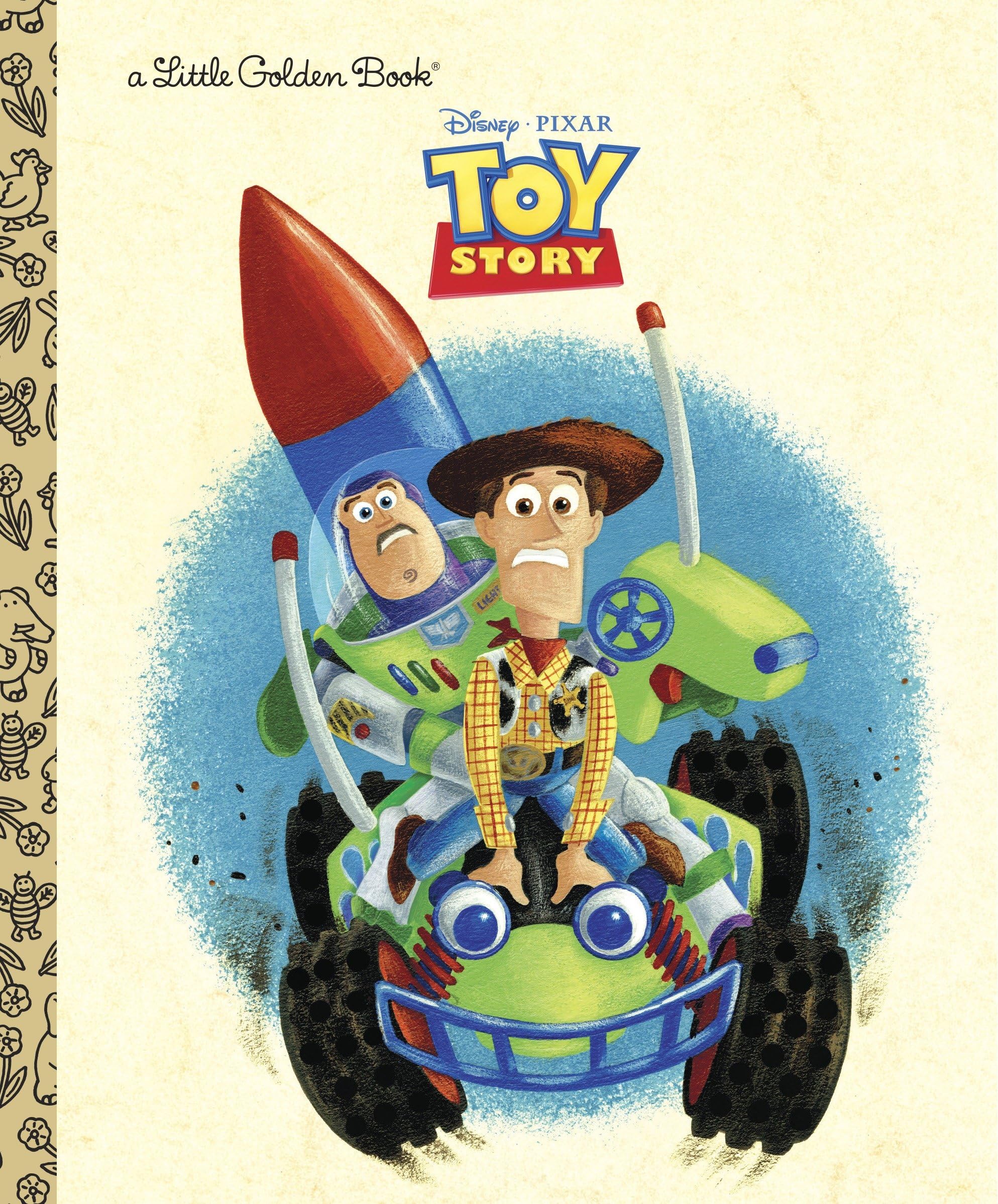 Toy Story Disney Pixar Little Golden Book - Classic Children's Storybook for Kids Bedtime Reading & Disney Movie Fans Collection