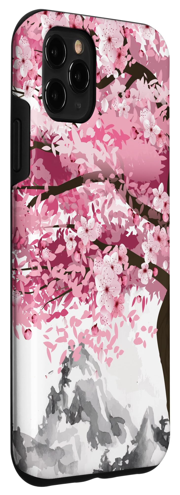 iPhone 11 Pro Max Case - Sakura Cherry Blossom Design with Japanese Pink Flowers - Perfect for Spring, Gift Giving & Floral Lovers