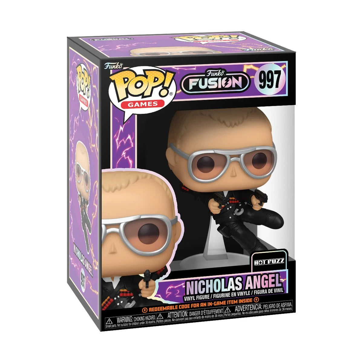 Funko Pop! Vinyl Figure - Nicholas Angel from Hot Fuzz | Collectible Movie Character Toy | Perfect for Display, Gifts & Pop Culture Fans