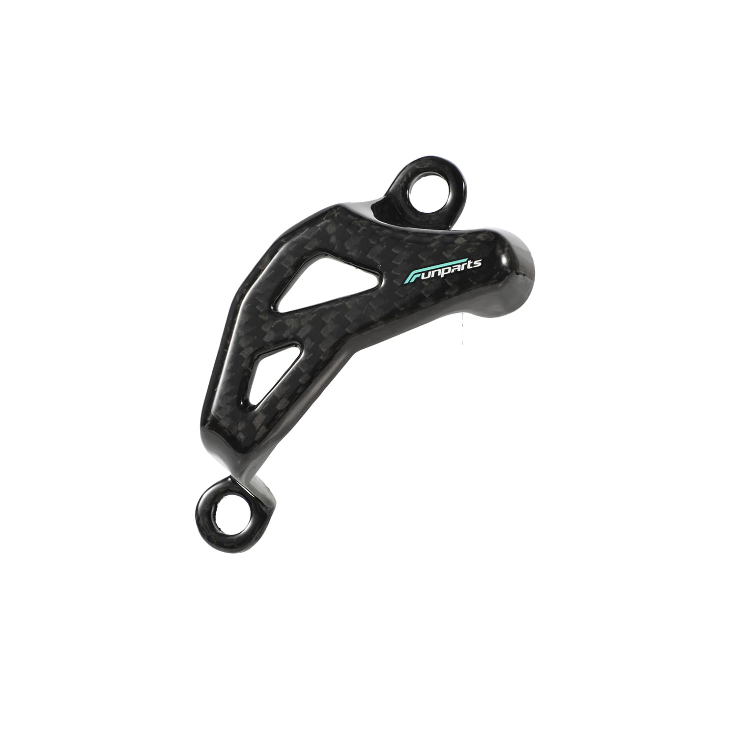 High-Quality Carbon Fiber Rear Brake Caliper Cover Guard for Honda CRF150R/250R/450R/250X/450X/450RX (2002-2025) & CR125/CR250 (2002-2007) - Durable Motorcycle Protection for Off-Road & Motocross Racing