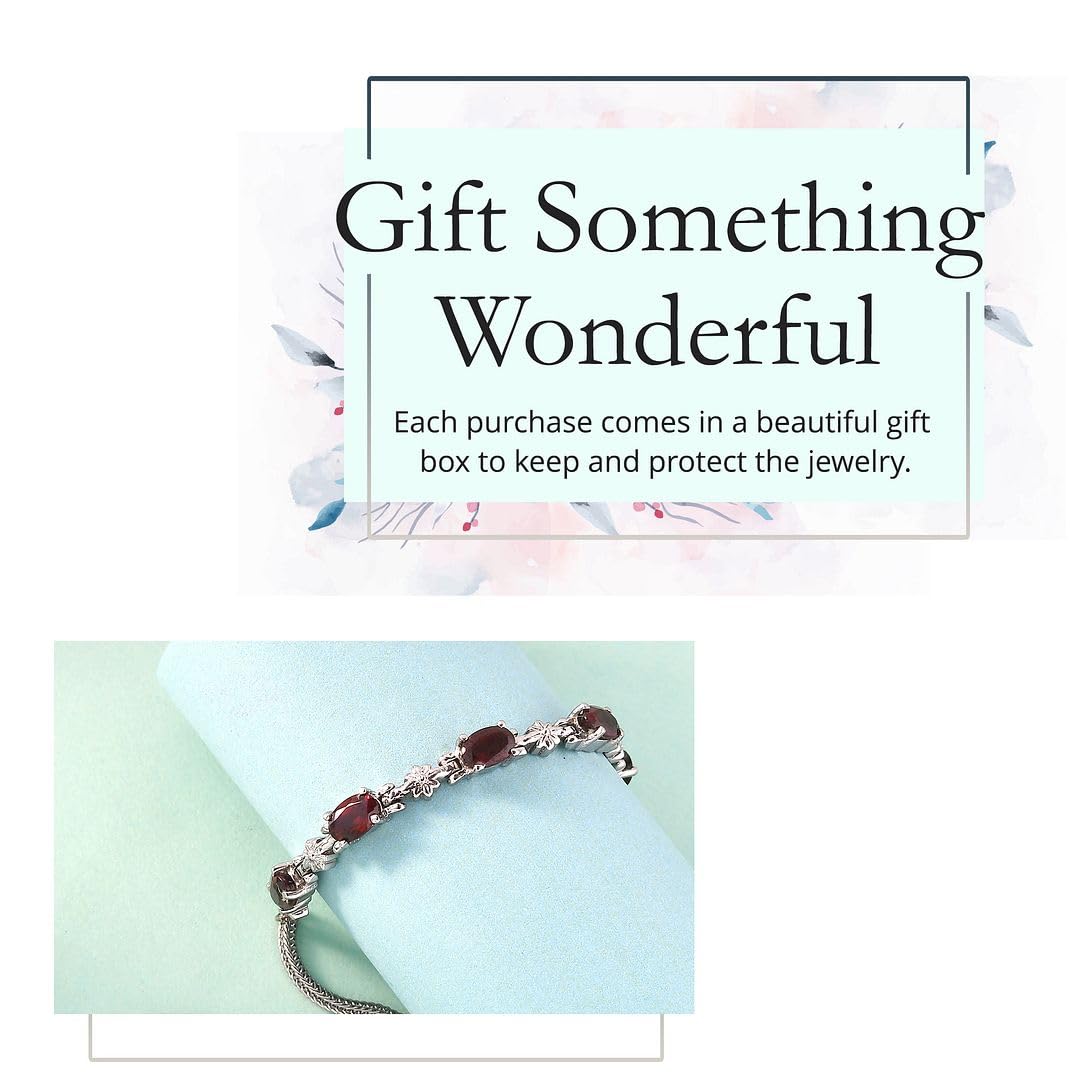 Birthstone Bracelets for Women - Adjustable Charm Bolo Bracelet, Gemstone Jewelry for Engagement, Anniversary, Wedding & Birthday Gifts | Perfect for Everyday Wear, Special Occasions & Meaningful Gifting