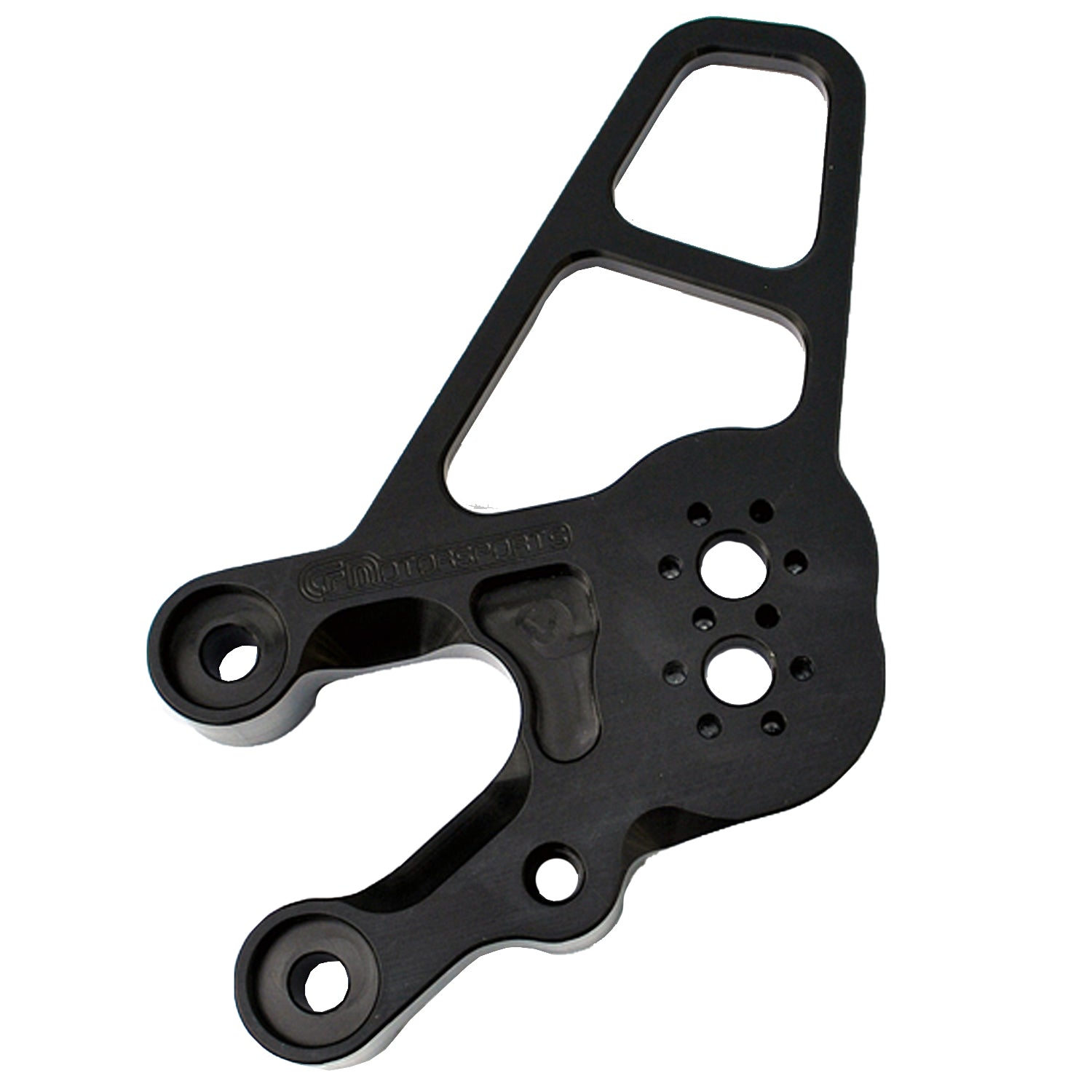 Kawasaki Ninja 250 2008 Left Side Eccentric Rearset Bracket 05-4131LE - Motorcycle Foot Peg Upgrade for Enhanced Riding Comfort & Control