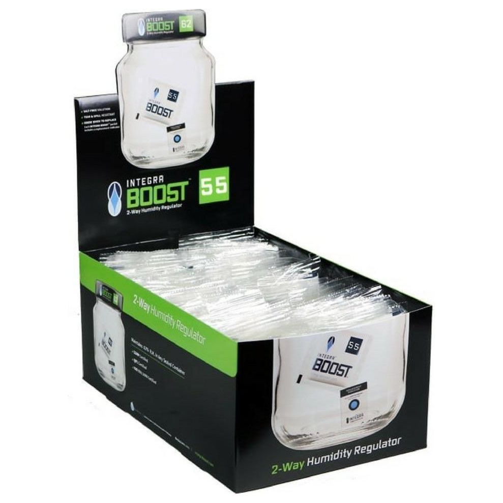 Integra Boost Control Humidity Pack - 8 Gram (55% RH) for Optimal Cannabis, Cigar & Food Storage | Preserves Freshness & Flavor