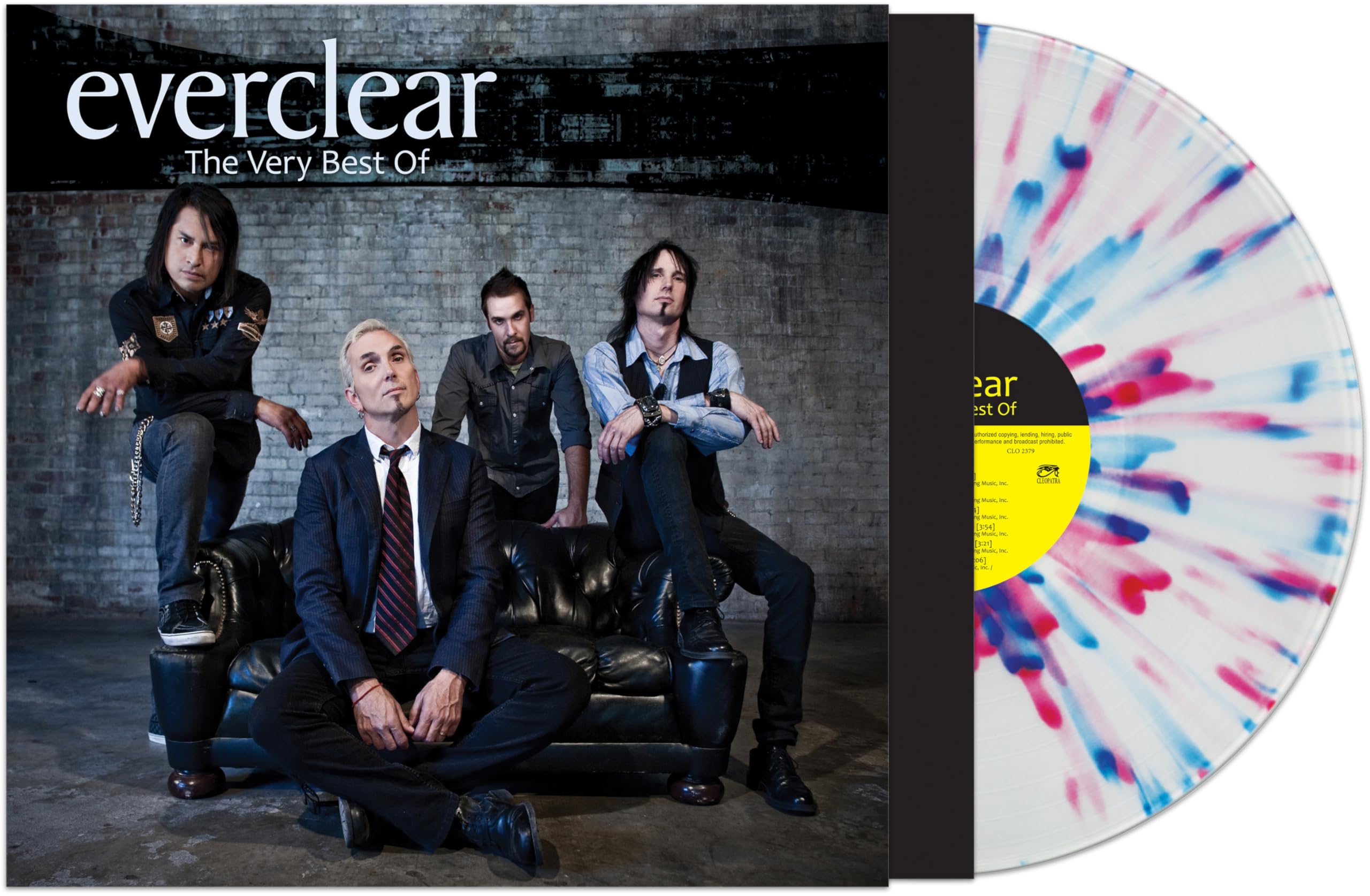 Best Blue & Red Splatter Vinyl Records - Limited Edition Collectible for Music Lovers & Audiophiles | Perfect for Home Decor, Gift Giving & Vinyl Collections