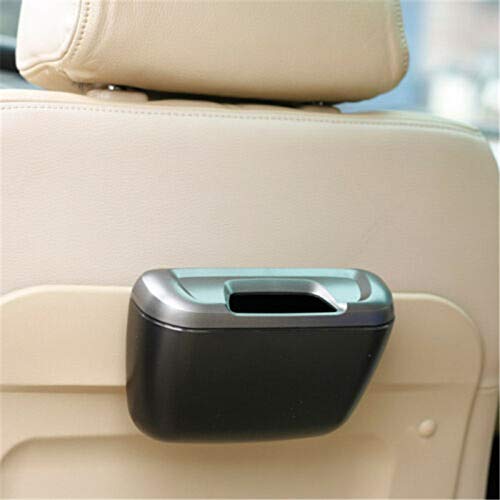 Portable Car Trash Can - Small Garbage Bin for Car, Office & Home - Ideal for Road Trips, Commuting & Workspace Organization