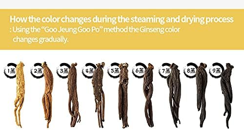Premium Korean Black Ginseng Extract 3000mg per Serving - 250g (50g x 5 Bottles) - Supports Energy, Immunity & Focus - Ideal for Busy Professionals & Health Enthusiasts