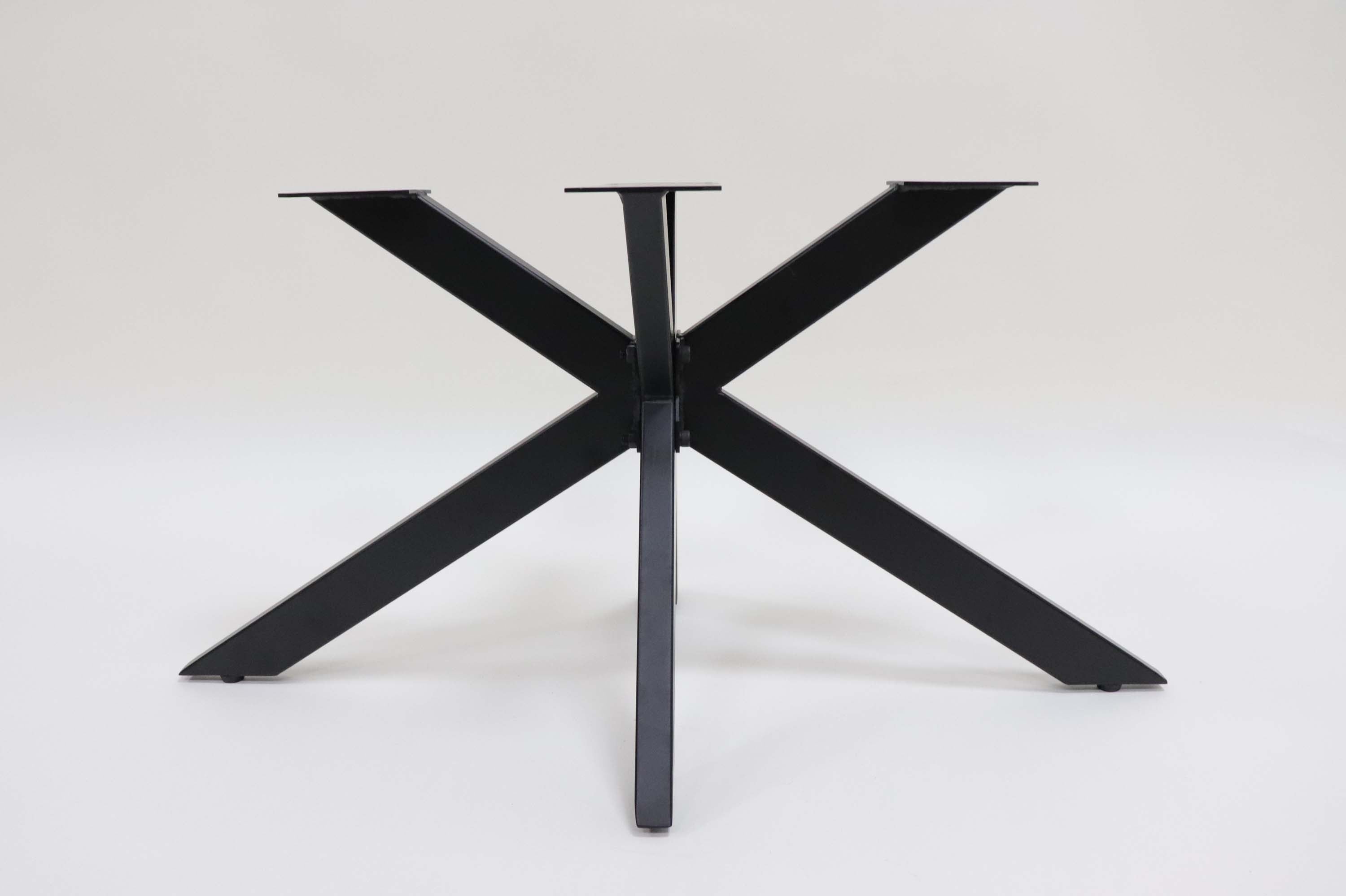 Spider Shape Coffee Table Base SS1320 - Modern & Sturdy Metal Legs for Living Room, Dining Room, or Office Furniture