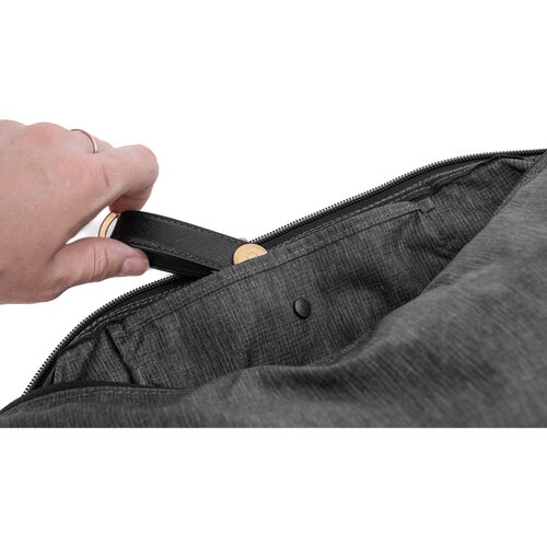 Peak Design Packable Tote Bag - Lightweight & Water-Resistant Travel Tote for Men & Women - Perfect for Shopping, Beach, Gym & Daily Commute - Charcoal Gray