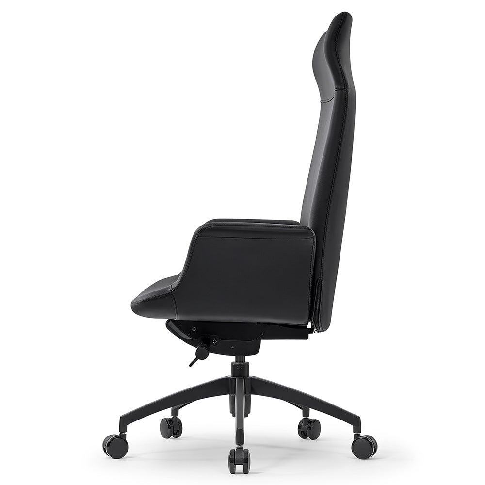 ARKIN High Back Ergonomic Office Chair - Adjustable Lumbar Support & Headrest, Black - Perfect for Home Office, Gaming & Workspace Comfort