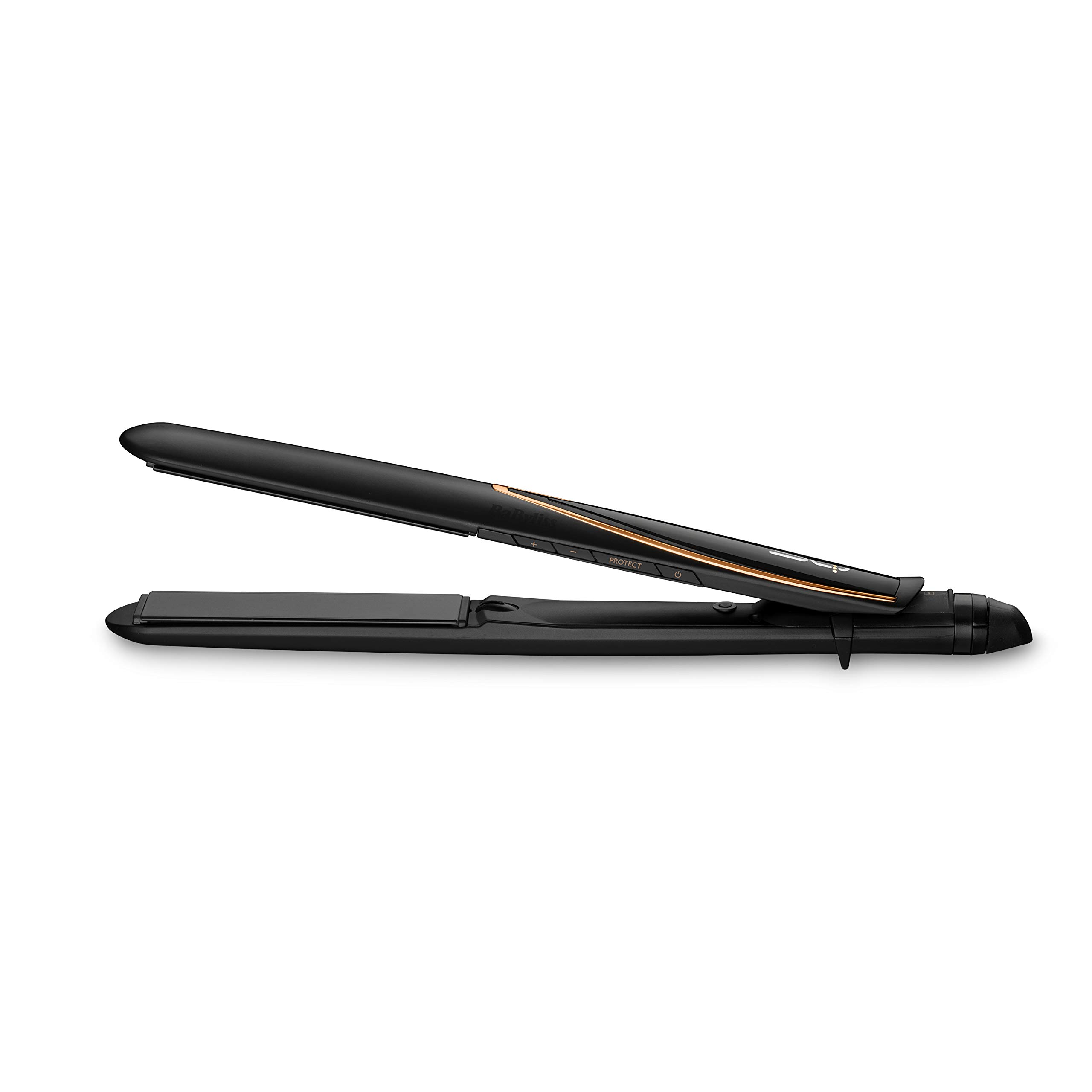BaByliss 3Q Ultimate Professional Hair Straightener with Ceramic Plates - Super Ionic Technology, 15-Second Heat Up, 12 Adjustable Settings up to 235°C for Smooth & Shiny Hair - Perfect for Home Styling, Salon Use & Travel