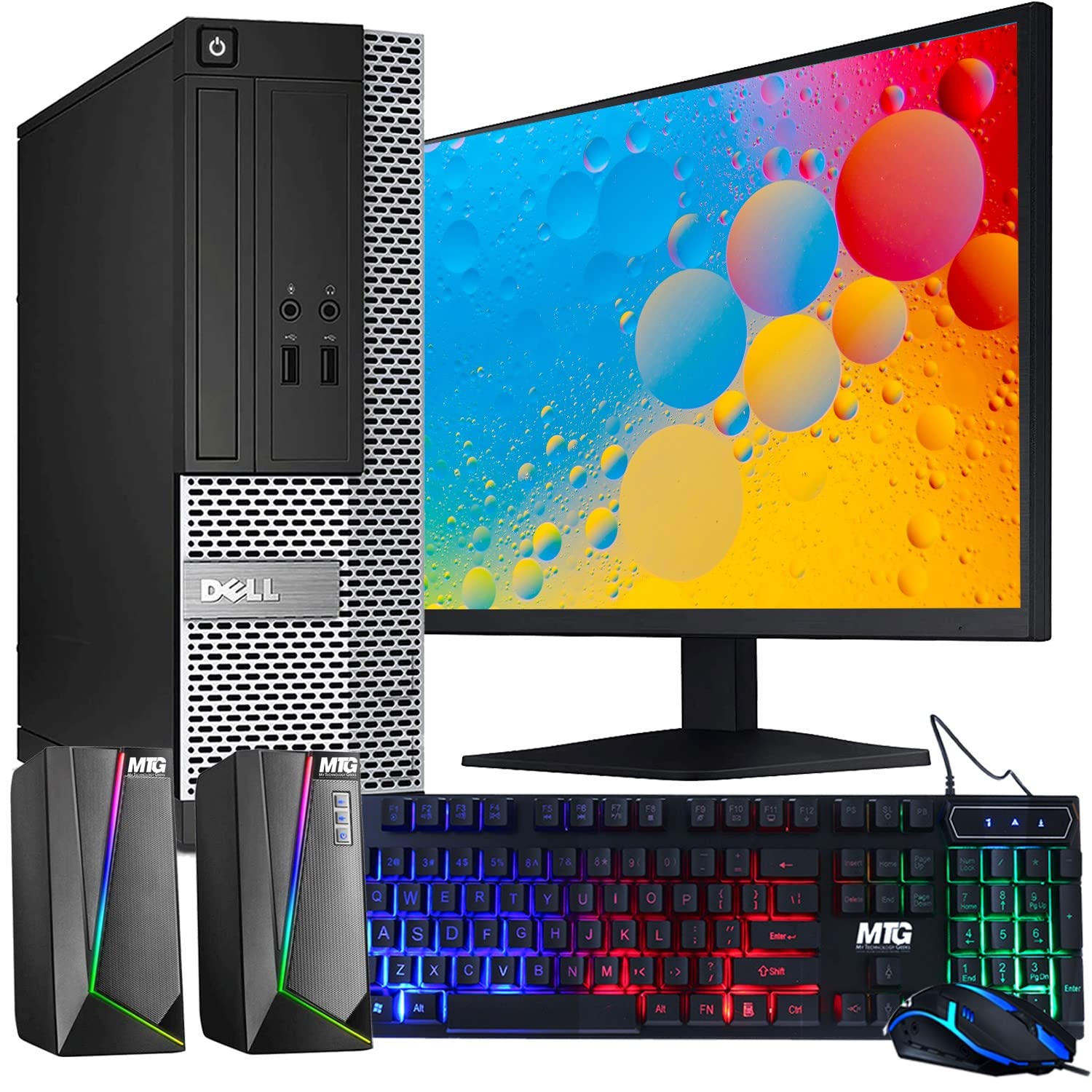Refurbished Dell OptiPlex 7020 Business Desktop PC - Intel Core i7, 8GB RAM, 500GB HDD, 22