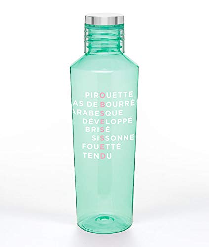 Obsessed Much? Dancer Water Bottle - Mint Green Leakproof Sports Bottle for Dance Practice, Gym & Yoga | BPA-Free Tritan Plastic