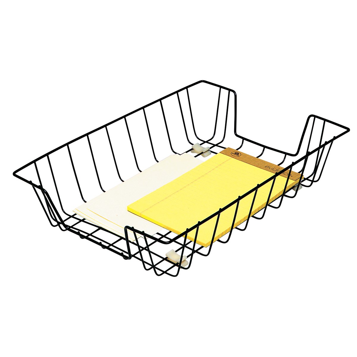 Westcott Letter Size Black Desk Tray (42015) - Organize Mail, Bills & Office Supplies - Perfect for Home & Office Workspace