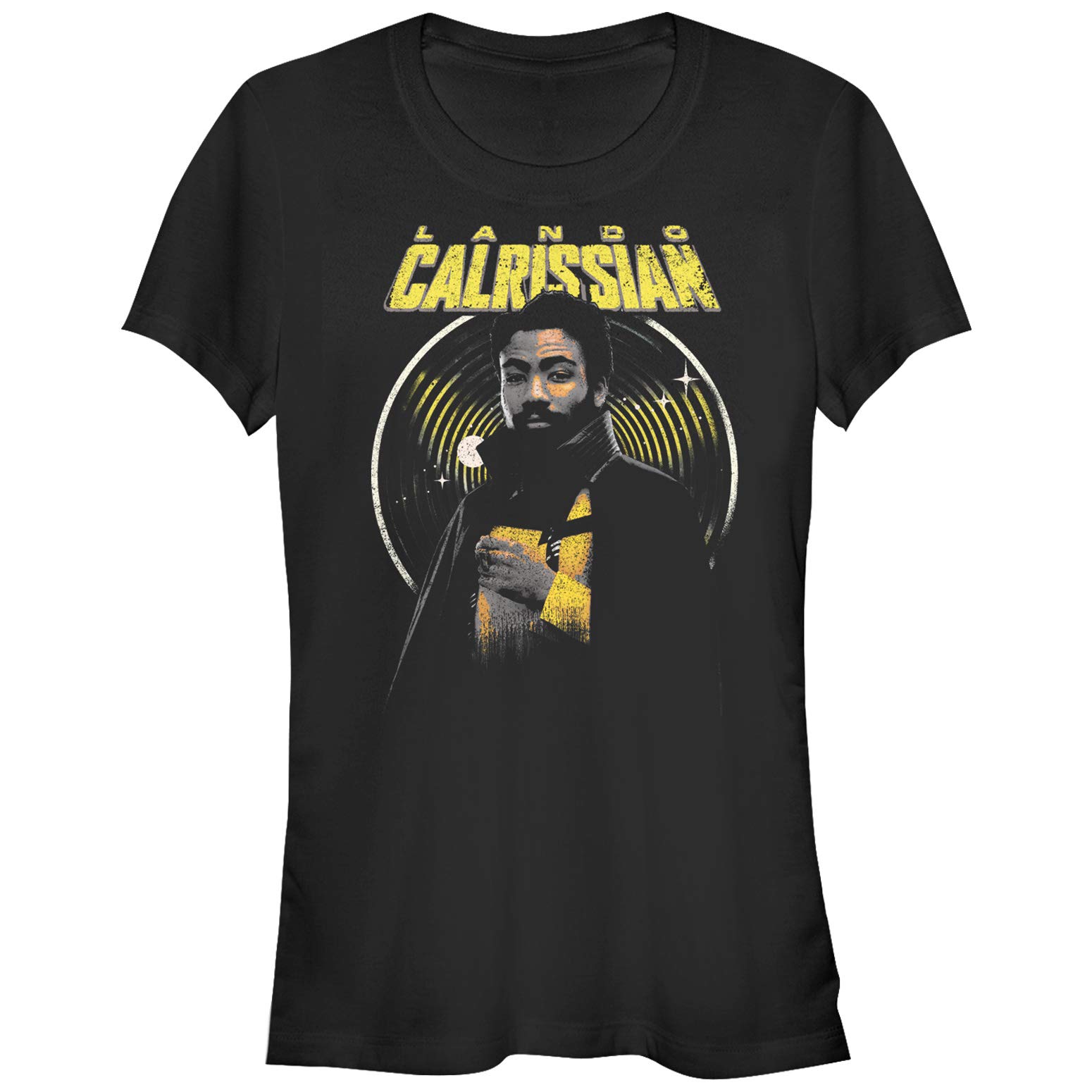 Junior's Solo: A Star Wars Story Lando Hypnotize Glamour T-Shirt | Officially Licensed Star Wars Merchandise | Perfect for Cosplay, Movie Nights & Fan Gifts