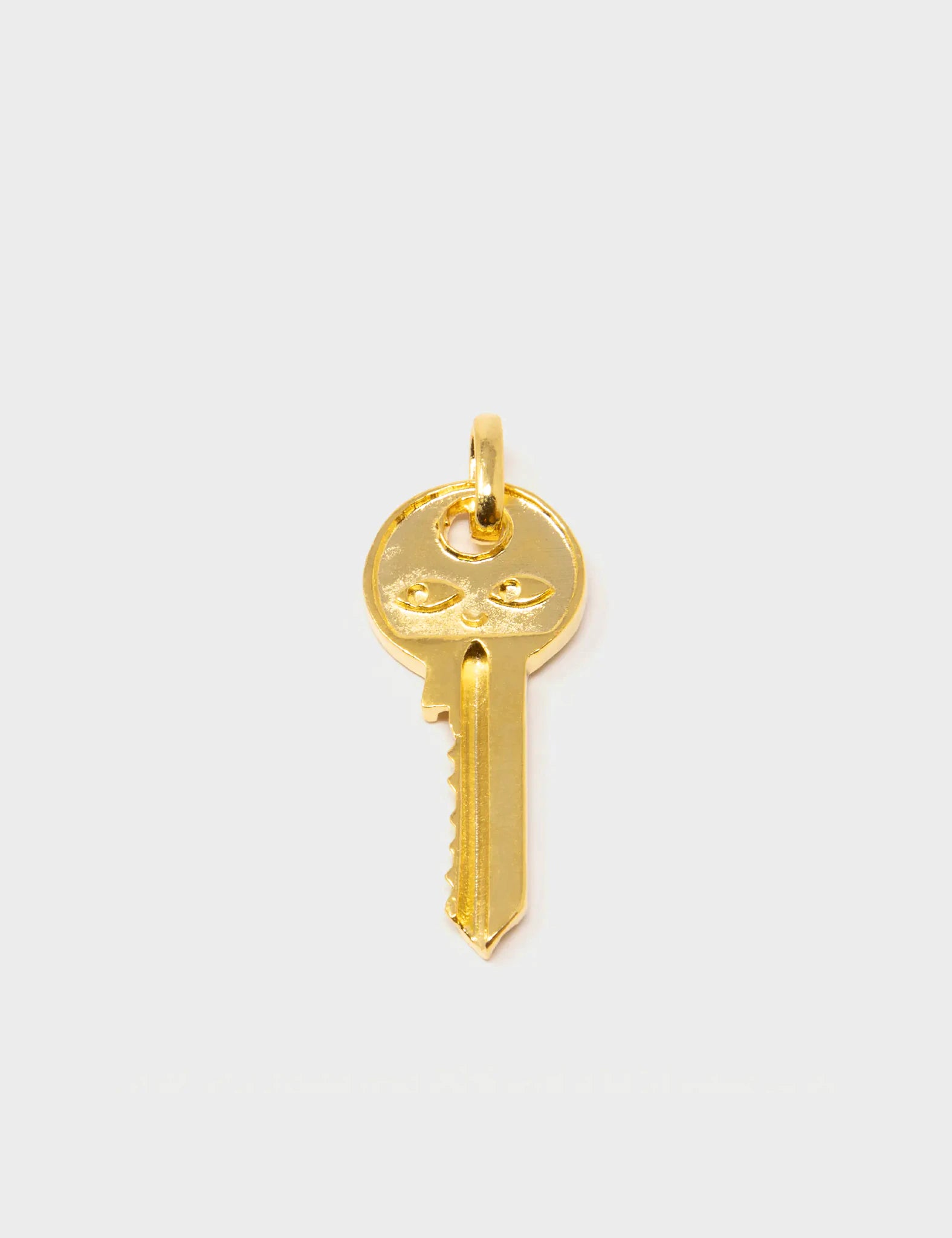 Eyelock Golden Key Charm Pendant Necklace - Elegant Jewelry for Women, Perfect for Gifts, Parties, and Everyday Wear