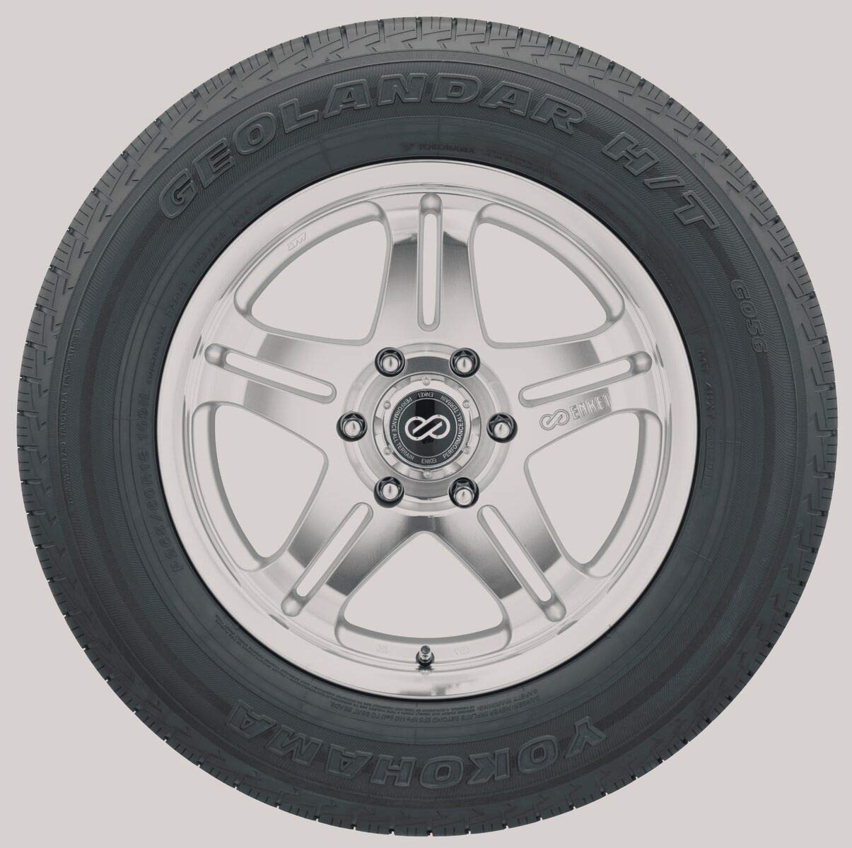 Yokohama GEOLANDAR H/T G056 All-Season Radial Tire - 235/70R17 108T - High Performance SUV & Light Truck Tires for All Weather Conditions | Perfect for Highway Driving, Off-Road Adventures & Daily Commutes