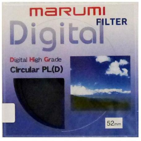 Marumi DHG Circular Polarizing Filter 52mm - Reduce Glare & Enhance Colors for DSLR & Mirrorless Cameras - Perfect for Landscape, Travel & Outdoor Photography