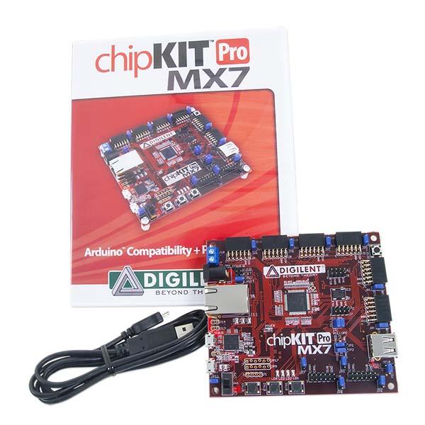 chipKIT Pro MX7 Development Board - Microcontroller Trainer Kit for Embedded Systems | Ideal for IoT, Robotics & Electronics Projects