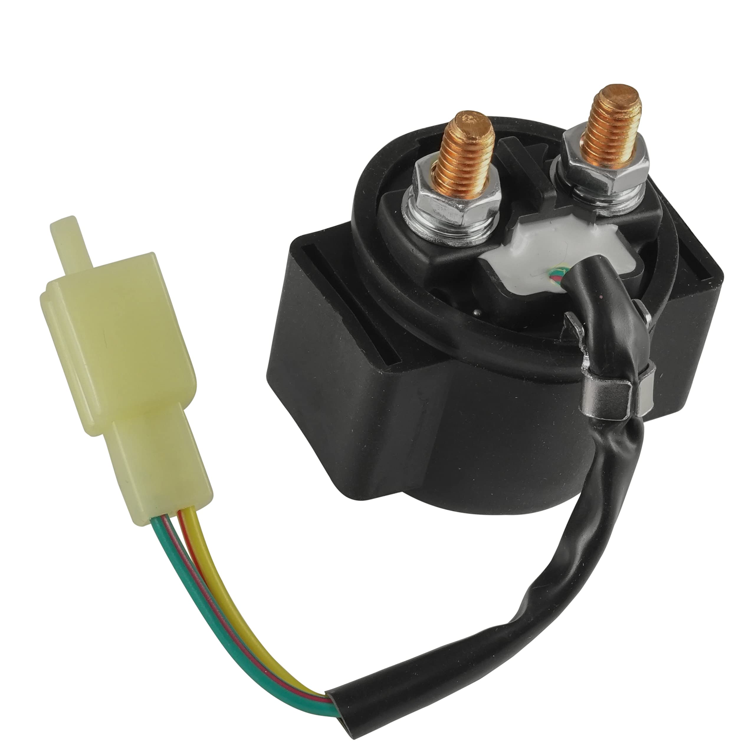 Caltric Starter Solenoid Relay for Hyosung GT125 GT250 GT650 GT125R GT250R GT650R - Motorcycle Engine Starter Replacement Part for Smooth Ignition & Reliable Performance