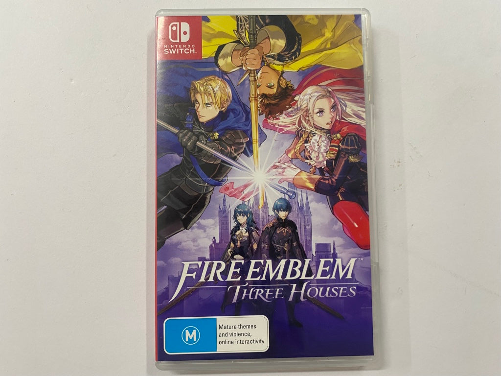 Fire Emblem Three Houses - Nintendo Switch Game (Complete in Original Case) - Perfect for RPG Fans & Strategy Game Lovers - Great for Home Entertainment & Gaming Parties