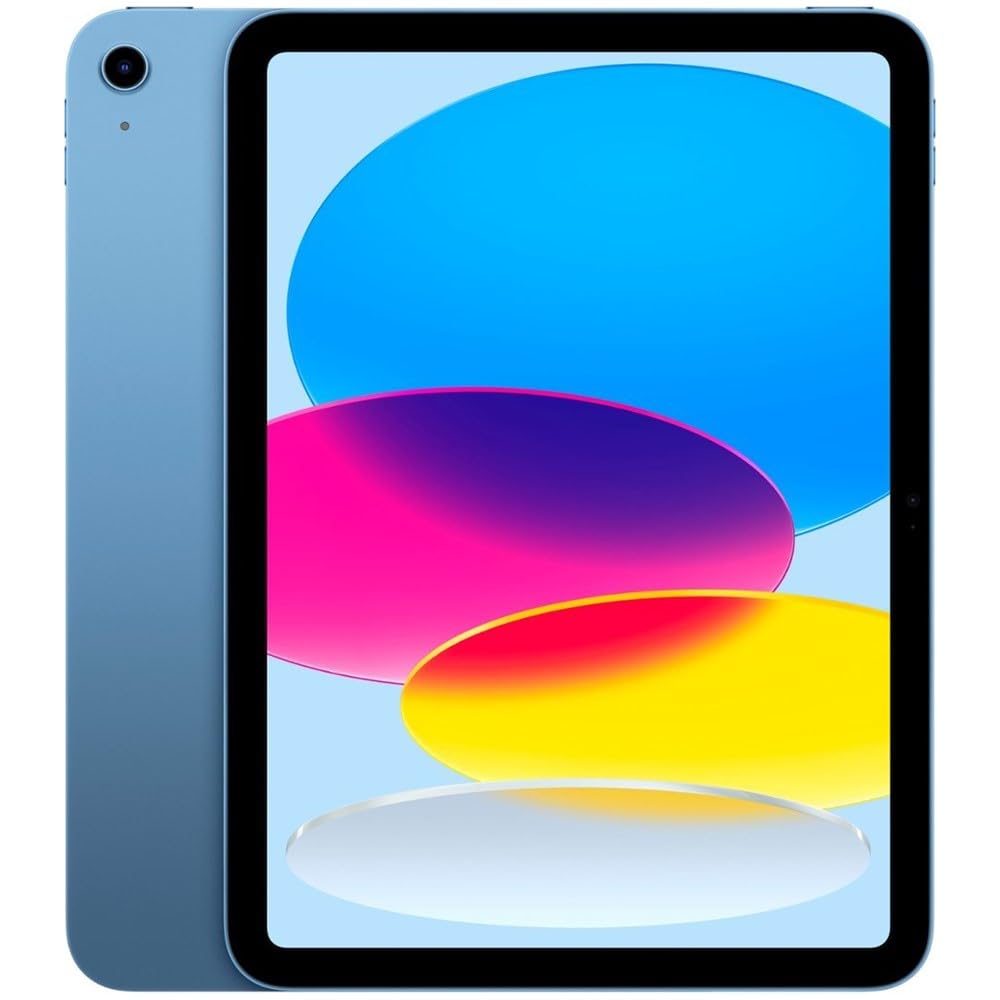 Apple iPad 10th Generation (64GB, Wi-Fi + 5G/4G LTE) 10.9-inch Tablet - Global Unlocked GSM/CDMA - Renewed Like New - Perfect for Work, Study & Entertainment