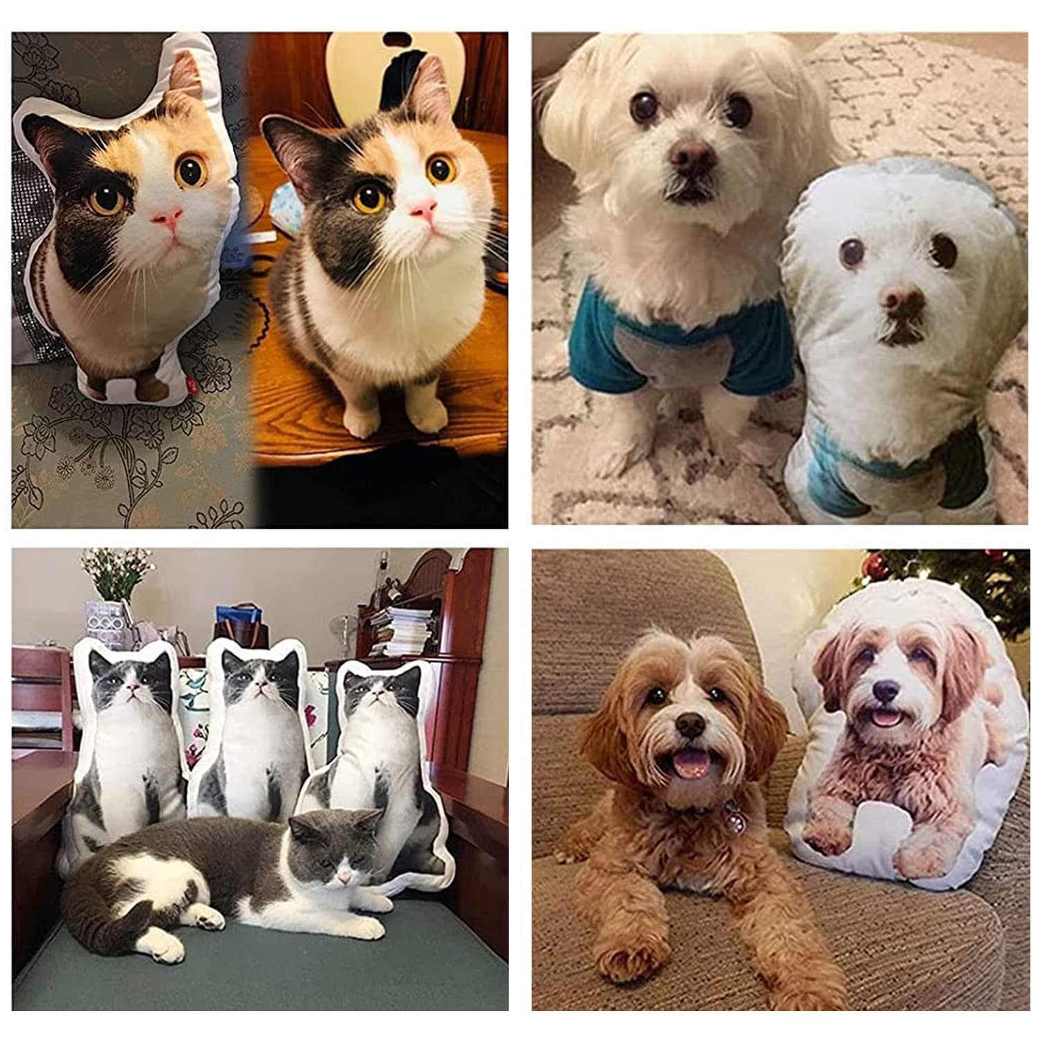 Custom Pet Pillow - Personalized 3D Double-Sided 28