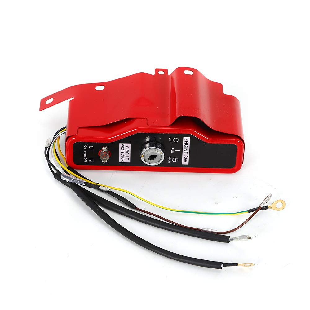 Electric Starter Motor Kit for Honda GX240 8HP & GX270 9HP Engines - Complete Flywheel Starter with Charge Ignition Coil Switch - Easy Engine Startup for Generators, Pumps & Small Machinery