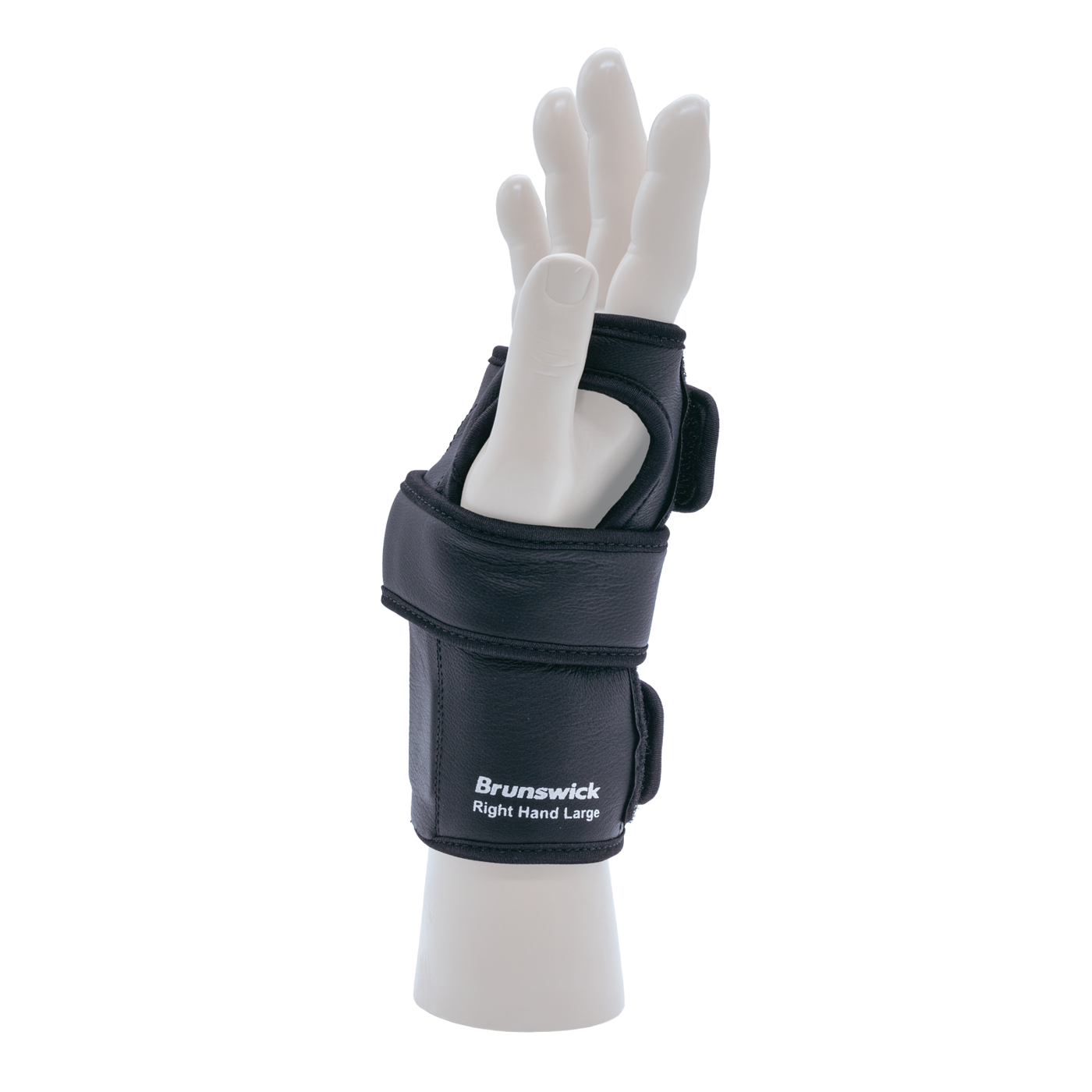 Brunswick Leather Left-Handed Wrist Support Brace - Premium Handmade Leather Wrist Stabilizer for Golf, Tennis & Computer Work
