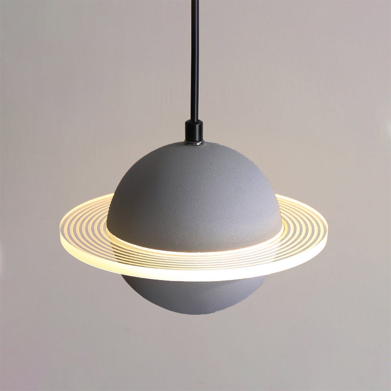 Artsy Planet Pendant Light - Modern Celestial Ceiling Fixture for Bedroom, Living Room & Nursery Decor | Solar System Inspired Lighting for Home & Office