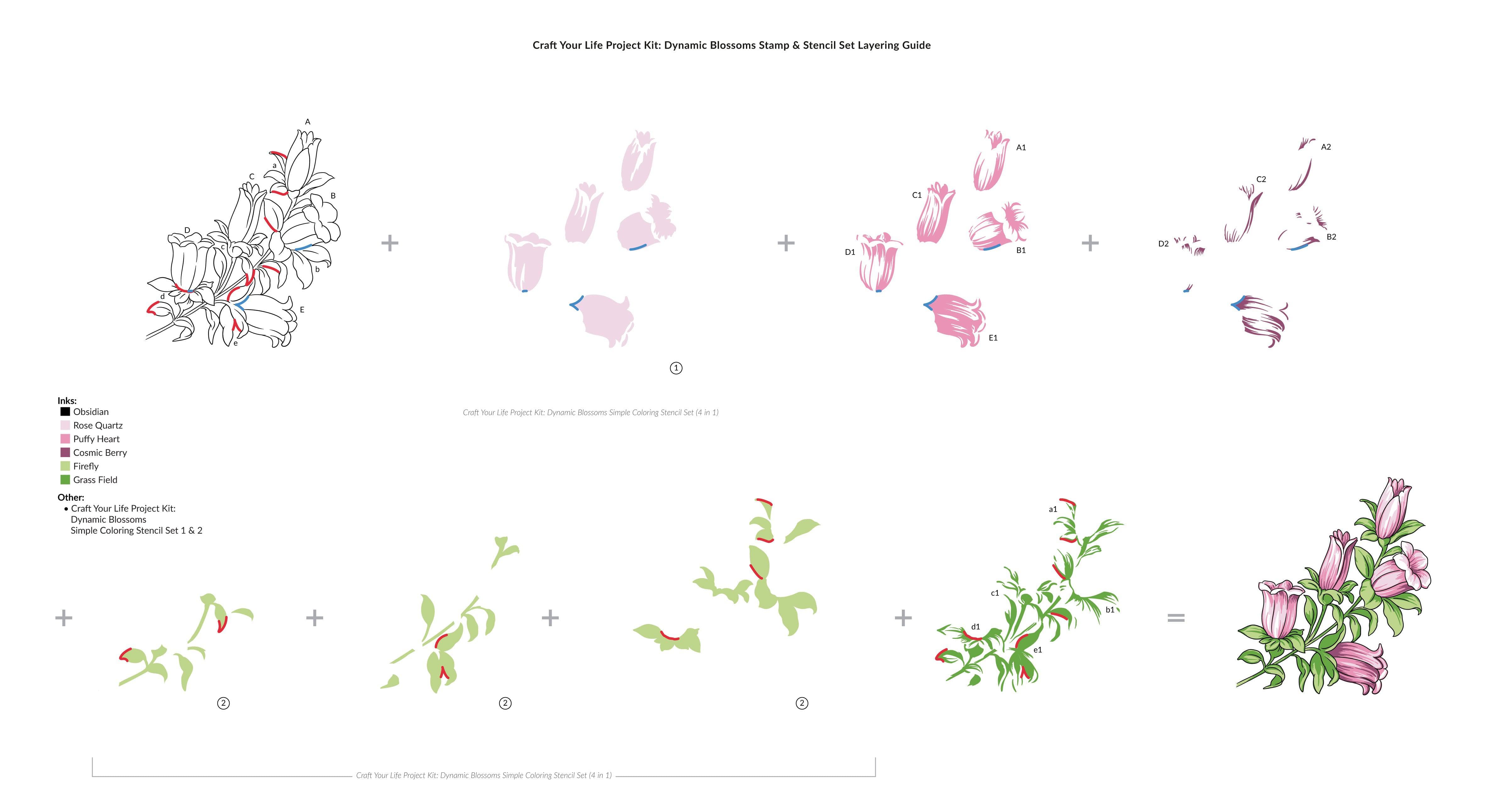 DIY Craft Your Life Project Kit: Dynamic Blossoms - Creative Flower Arrangement & Home Decor for Parties, Weddings & Gift Giving