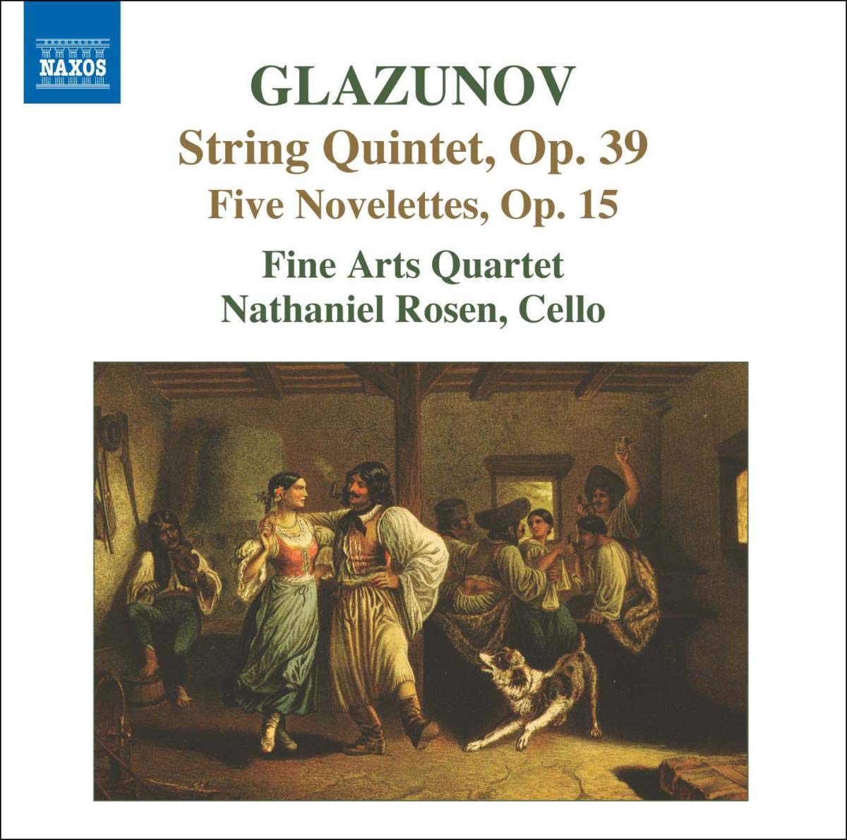 Glazunov String Quintet & Five Novelettes - Classical Music CD for Relaxation, Study & Dinner Parties